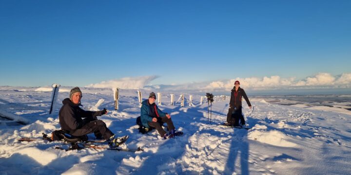Snow before Christmas: adventures in the Cheviots!